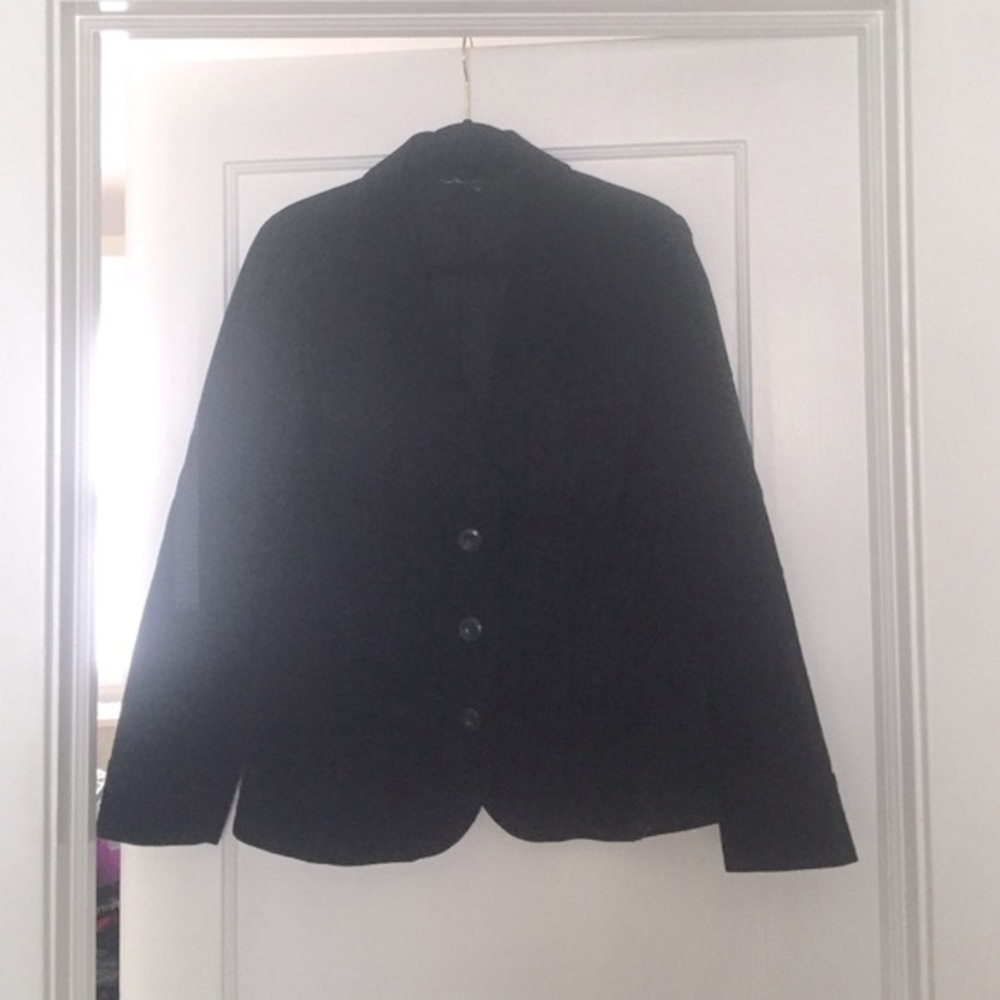 Black Button Down Jacket - image 2